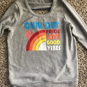 Chaser brand graphic sweatshirt